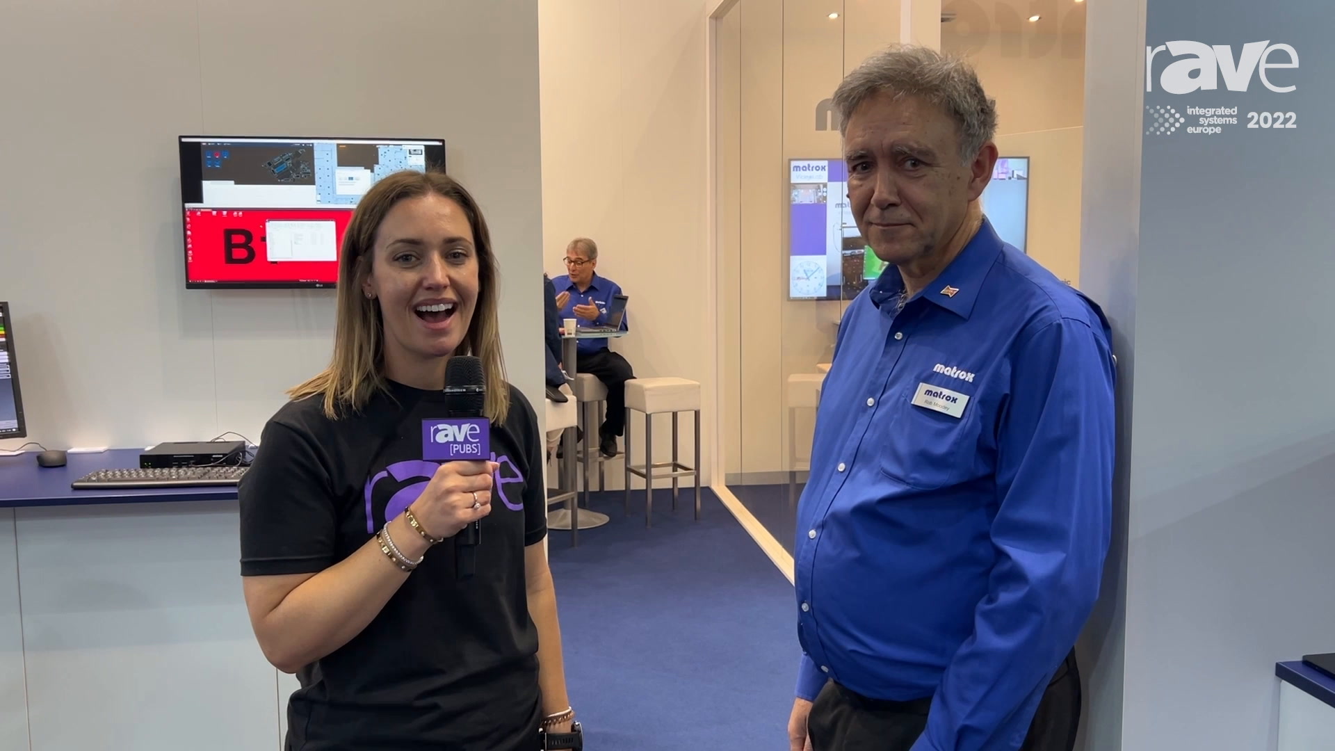 ISE 2022: Matrox Gives Emily Dean an ISE 2022 Booth Tour Featuring AV-over-IP Demo and ConvertIP