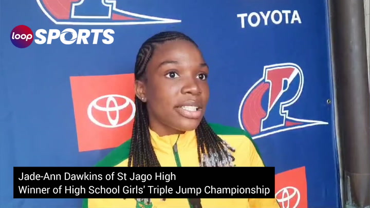 St Jago's Jade-Ann Dawkins defends triple jump title at Penn Relays