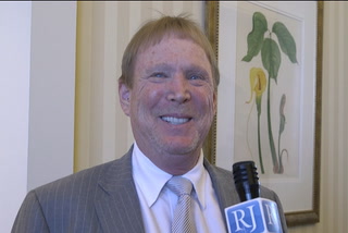 Mark Davis is “very optimistic” that the Raiders will land in Las Vegas