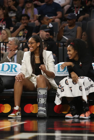 Las Vegas Aces’ A’ja Wilson could be out for “weeks” – Video Highlights