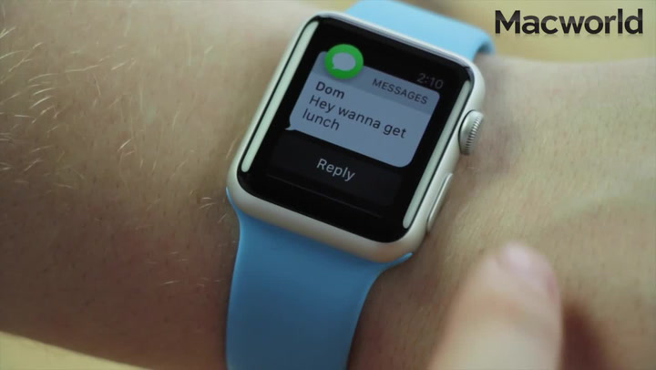 can you text back on apple watch series 3
