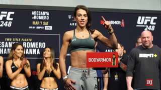 UFC 248: Co-Main and Main Event Ceremonial Weigh-in Staredowns