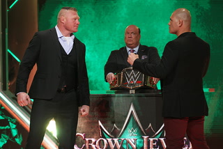 UFC, Boxing and WWE champions set to collide at WWE Crown Jewel Event