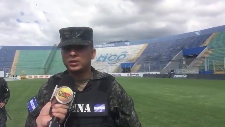 Resultado de imagen para Extrema seguridad en el estadio Nacional para la Gran Final Motagua-Olimpia