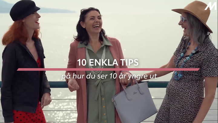 TV: Se 10 tips som får dig att se 10 år yngre ut