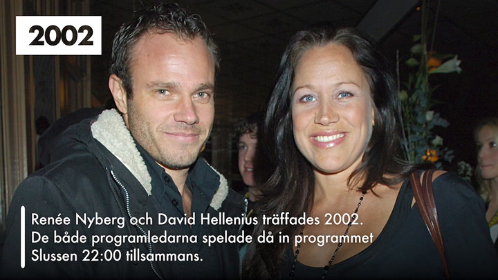 TV: Renée Nyberg och David Hellenius kärlekssaga