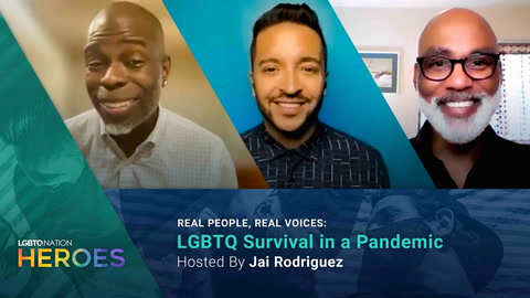 Jai Rodriguez hosts REAL PEOPLE, REAL VOICES: LGBTQ Surviving in a Pandemic