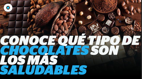 Conoce qué tipo de chocolates son los más saludables I Reporte Indigo