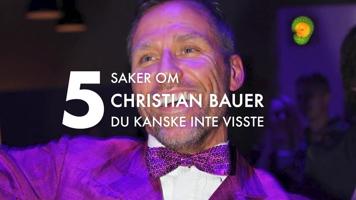 TV: Se 5 saker om Christian Bauer som du kanske inte visste