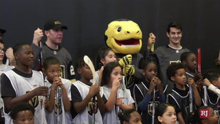 Golden Knights’ Max Pacioretty, Paul Stastny Host Street Hockey Clinic for Kids – Video