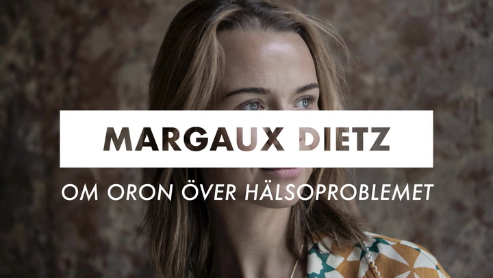 TV: Margaux Dietz om oron över hälsoproblemet