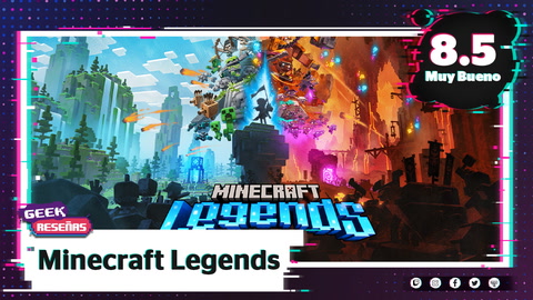 Estrategia con cubos... Análisis completo de Minecraft Legends | #IndigoGeek