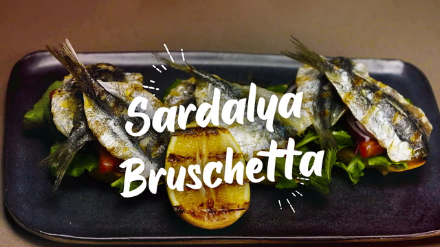 Yemek Hazır - Sardalya Bruschetta