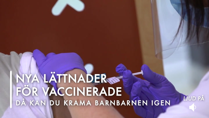 Nya lättnader för vaccinerade
