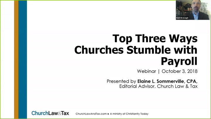 The Top Three Ways Churches Stumble with Payroll