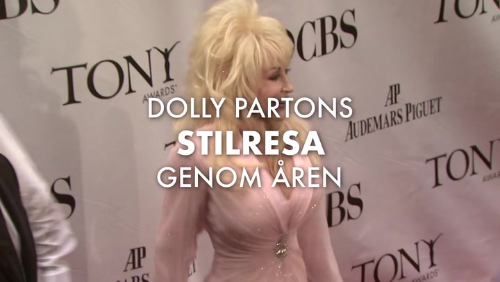 TV: Dolly Partons stilresa genom åren