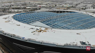 Allegiant Stadium roof installation begins – Video