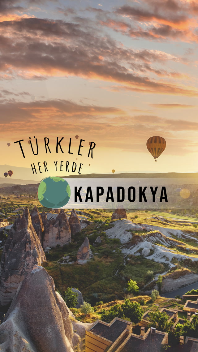 Türkler Her Yerde - Kapadokya'da gün doğumu