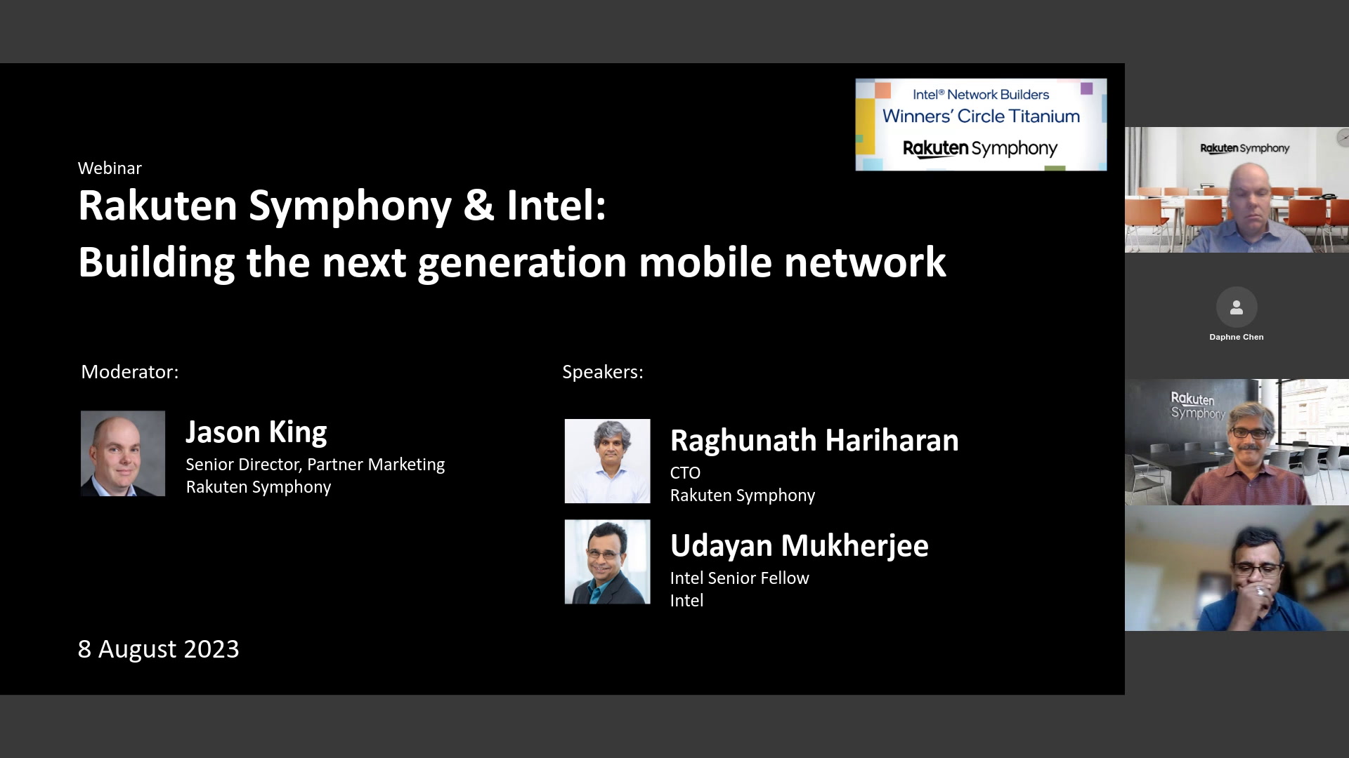 Rakuten Symphony & Intel: Building the next generation mobile network