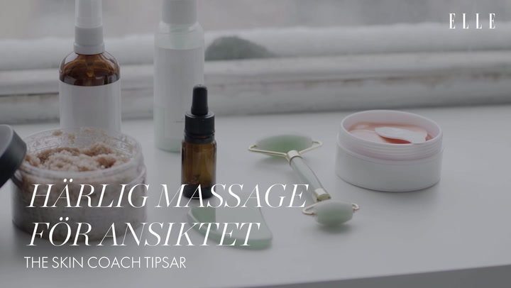 Härlig massage för ansiktet – The Skin Coach tipsar