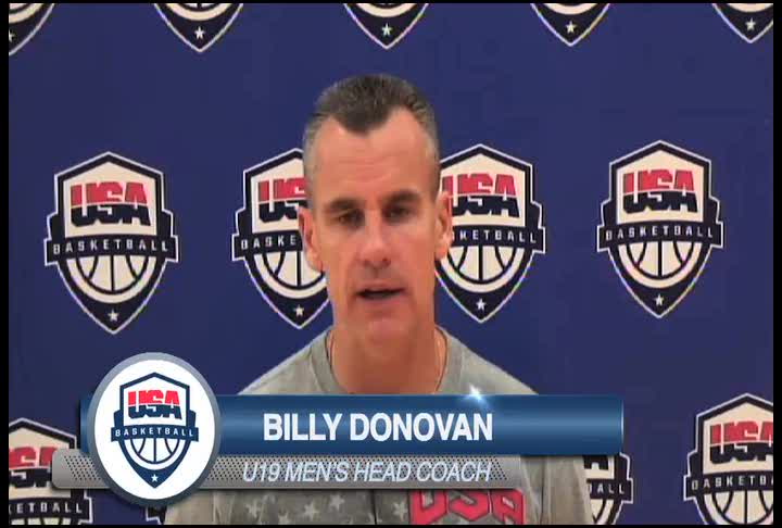 Coach Donovan Interview 1