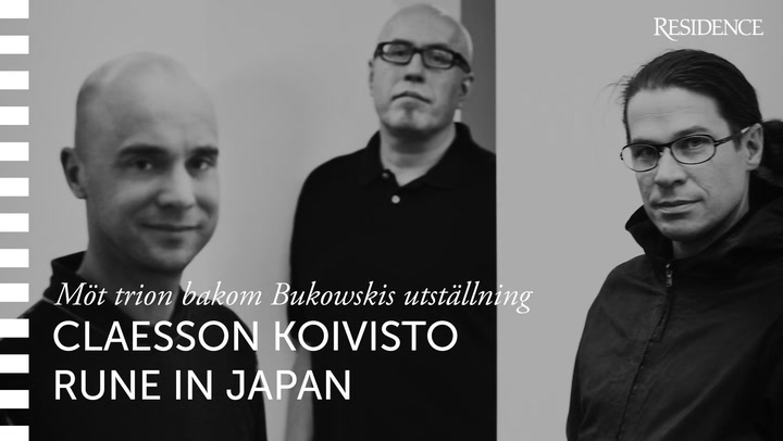 Möt trion bakom Bukowskis utställning Claesson Koivisto Rune in Japan