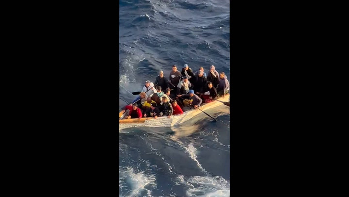 Cruise ship rescues Cuban migrants stranded off Florida coast