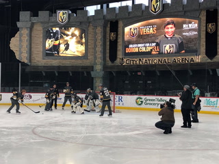 Vegas Golden Knights, Fleury Make Day for Critically Ill Teenager in ESPN “My Wish” – Video