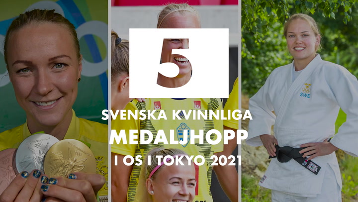 5 svenska kvinnliga OS-hopp i Tokyo-OS 2021
