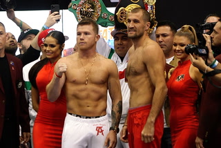 Canelo-Kovalev Weigh-In Highlights – Video