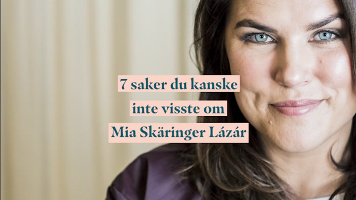 Sju saker du kanske inte visste om Mia Skäringer Lázár