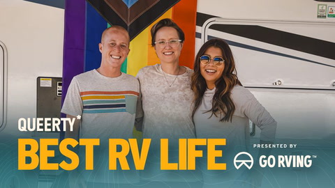 Jory & Vanessa with Queerty's BEST RV LIFE discuss the positive impact of camping on kids