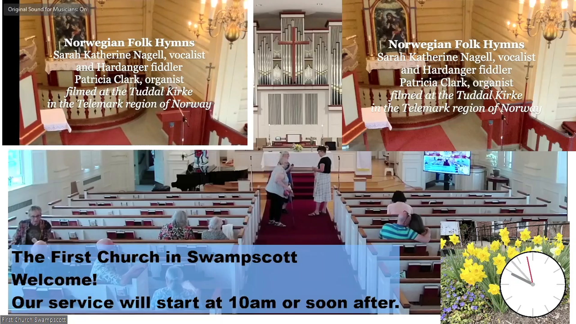 The First Church in Swampscott Sunday Worship Service 07-16-2023