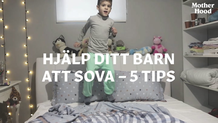 Så hjälper du ditt barn att sova – 5 tips