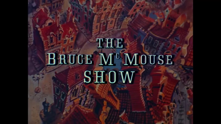 Paul McCartney and Wings in the Bruce McMouse Show