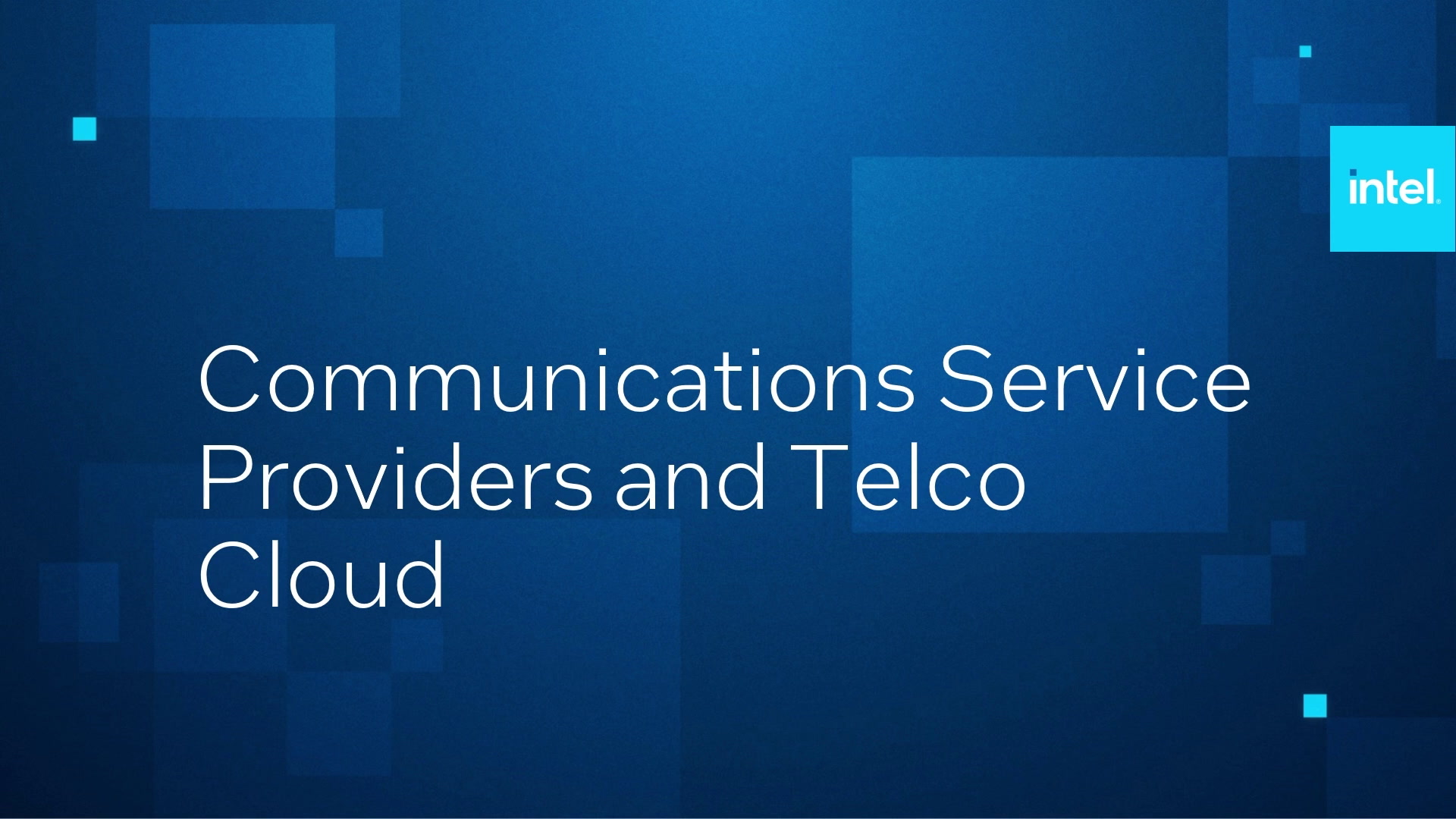 Communications Service Providers and the Telco Cloud