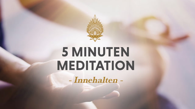 5 Minuten Meditation, Nr. 1