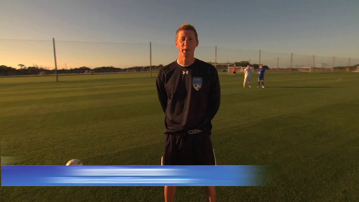 (1 of 4) Preparation for Cross - Crossing Series by IMG Academy Soccer Program