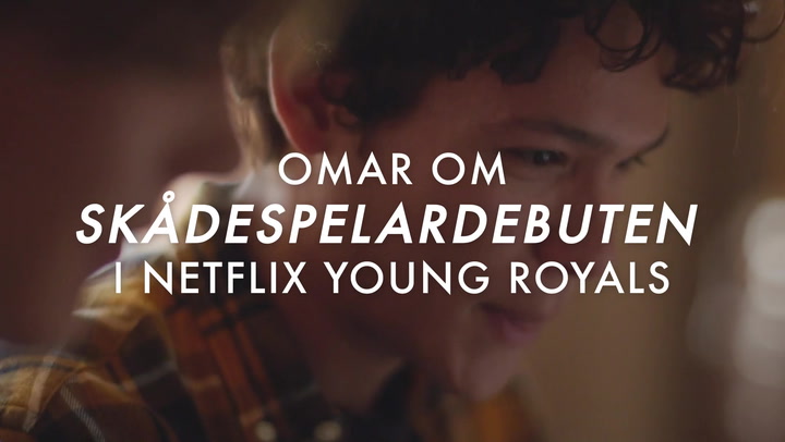 TV: Se Omar Rudberg berätta om skådespelardebuten i Young Royals