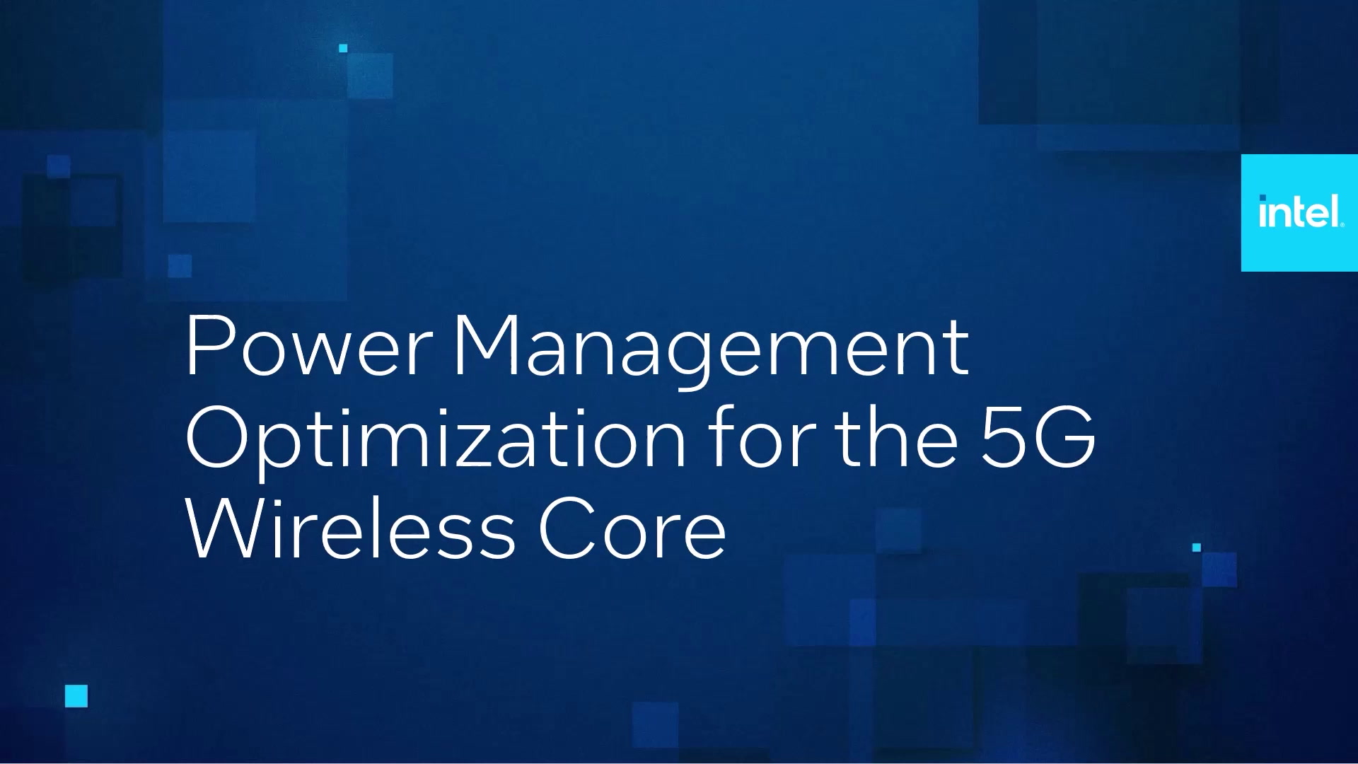 Power Management Optimization for the 5G Wireless Core