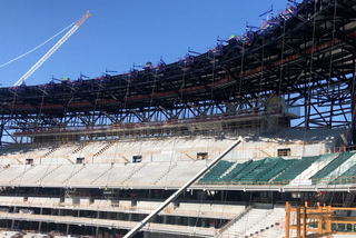 Steel cables will hoist roof at Allegiant Stadium – VIDEO