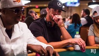 Olympic swimmer Michael Phelps plays in WSOP event