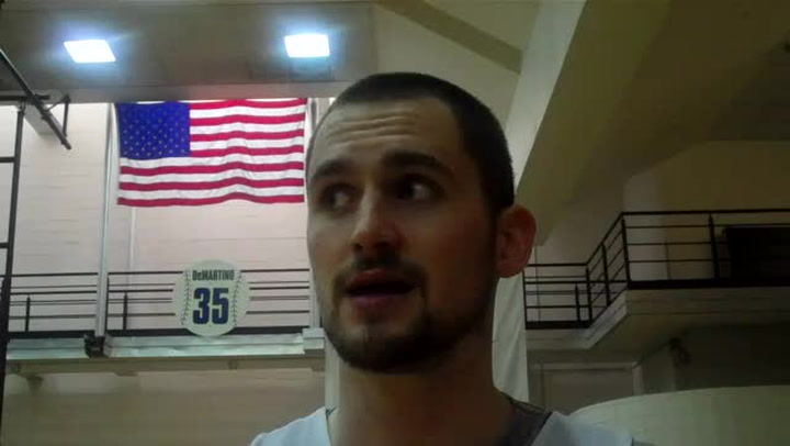 Kevin Love on the WBF