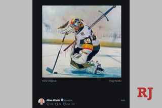Marc-André Fleury comments on his agents twitter picture – VIDEO