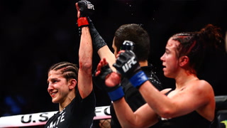 Roxanne Modafferi derails Maycee Barber hype train at UFC 246 – VIDEO