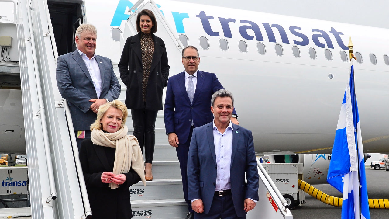 Air Transat offrira un service direct entre Québec et Londres en mai 2022 [VIDÉO]