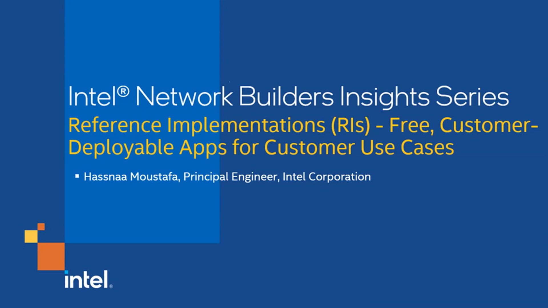 Reference Implementations- Free, Customer-Deployable Apps for Customer Use Cases