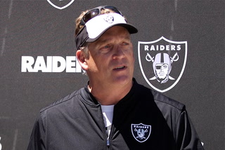 Del Rio says Raiders rookies have to earn their way onto the team