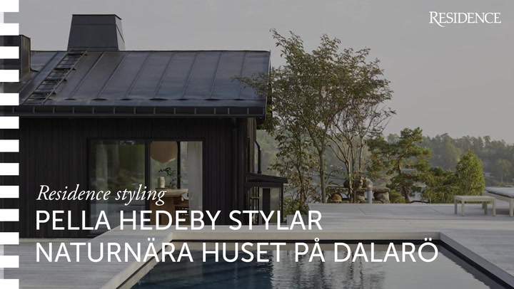 Pella Hedeby stylar det naturnära huset på Dalarö
