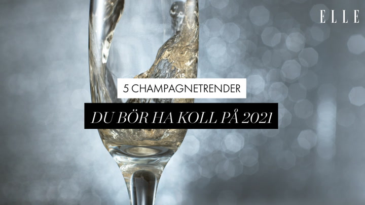 5 Champagnetrender du bör ha koll på 2021